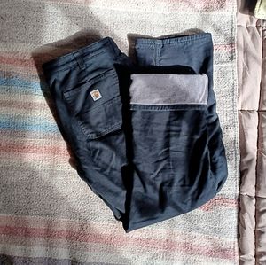 Carhartt womens fleece lined work pants